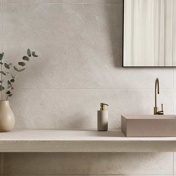Lune Beige 24x48 Matte Porcelain Tile