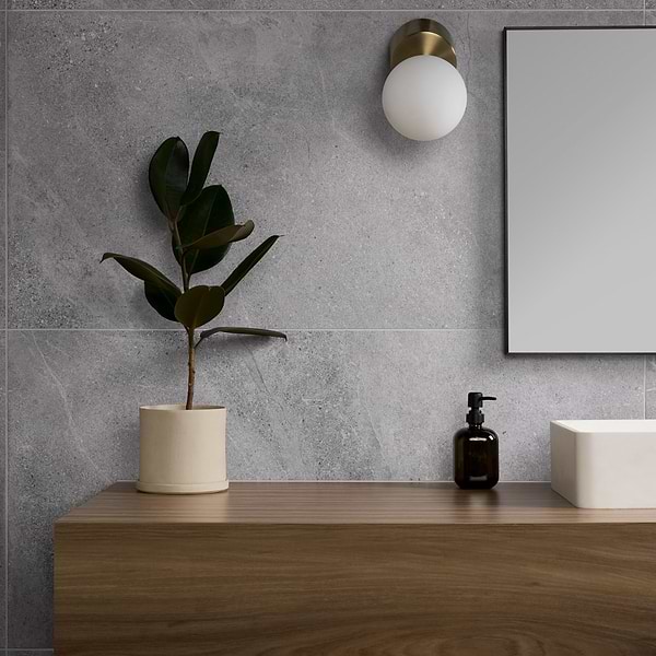 Lune Gray 24x48 Matte Porcelain Tile
