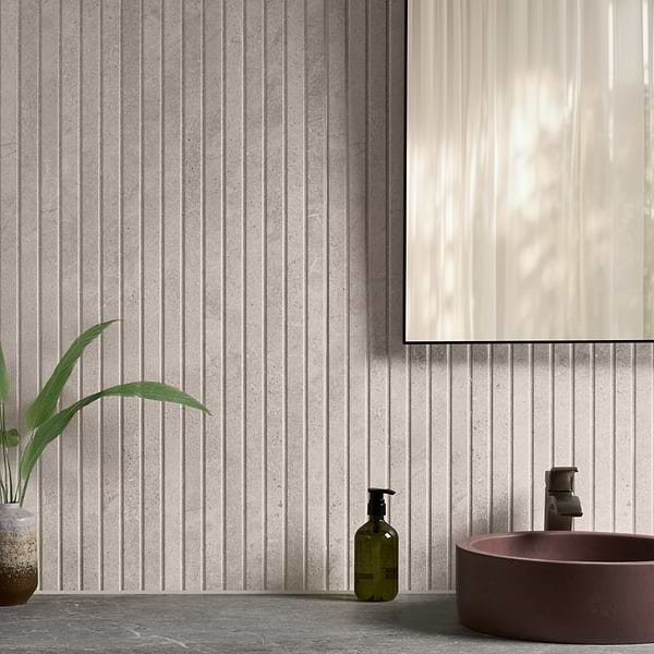 Lune Ribbon Beige 24x48 Matte Porcelain Tile