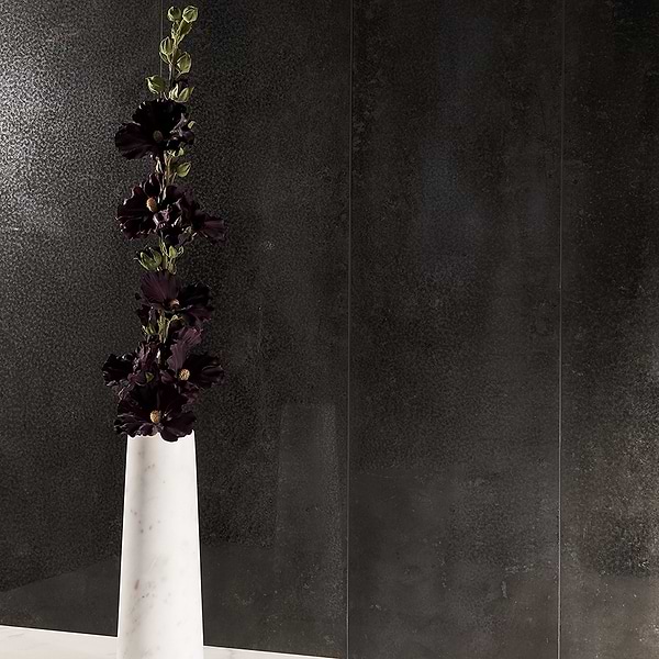 Twilight Dark 12x48 Metal Look Polished Porcelain Tile
