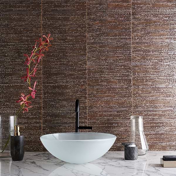 Twilight Deco Oxide 12x48 Metal Look Porcelain Tile