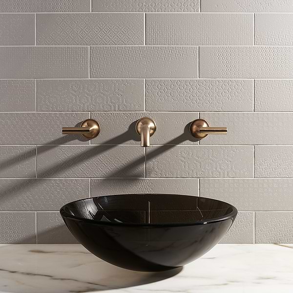 Tessuto Calce 4x12 Porcelain Matte Subway Tile
