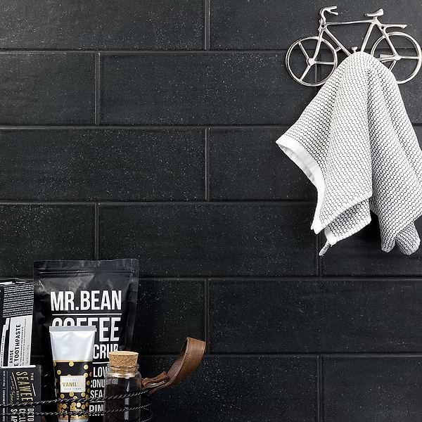 Diesel Camp Black Rock 4x12 Ceramic Tile