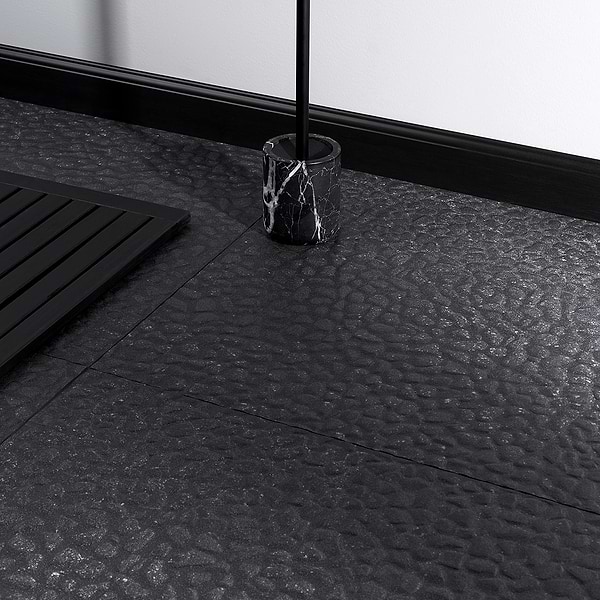 Sample-TruTech Nero 24x24 Sasso 24x24 Porcelain Tile