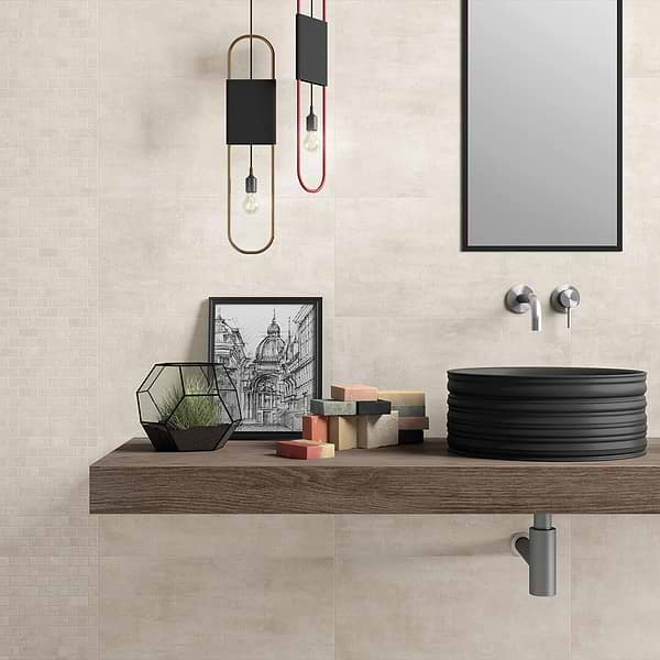 Holland Ash Light Beige 12x24 Matte Porcelain Tile