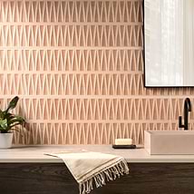 Terramay Deco Terracotta 12x36 3D Mixed Finish Ceramic Tile