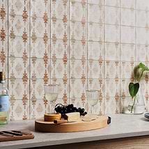 Paula Purroy Talia Aztec Terracotta 5x5 Matte Ceramic Tile