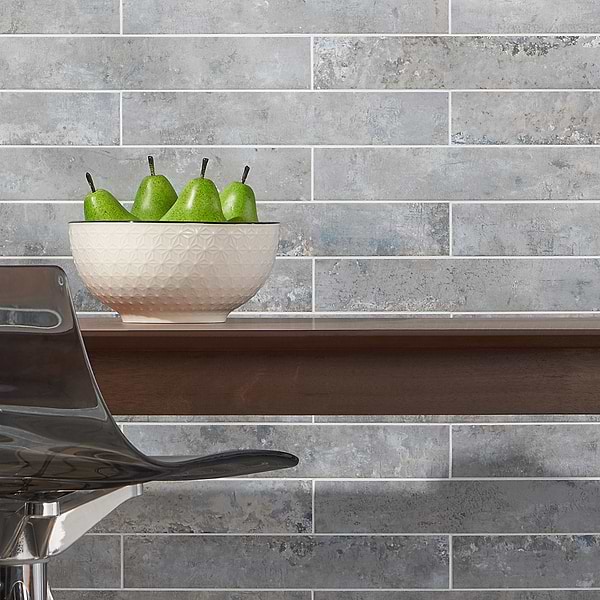 Portrait Ocean Blue 2x14 Matte Porcelain Tile