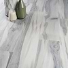 Brazilian Coyote Gray 8x48 Wood Look Polished Porcelain Tile; in Gray Porcelain; for Backsplash, Bathroom Floor, Bathroom Wall, Commercial Floor, Floor Tile, Kitchen Floor, Kitchen Wall, Outdoor Wall, Shower Wall, Wall Tile; in Style Ideas Farmhouse, Modern, Traditional