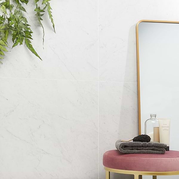 DreamStone Carrara Giola 24x24 Matte Porcelain Tile