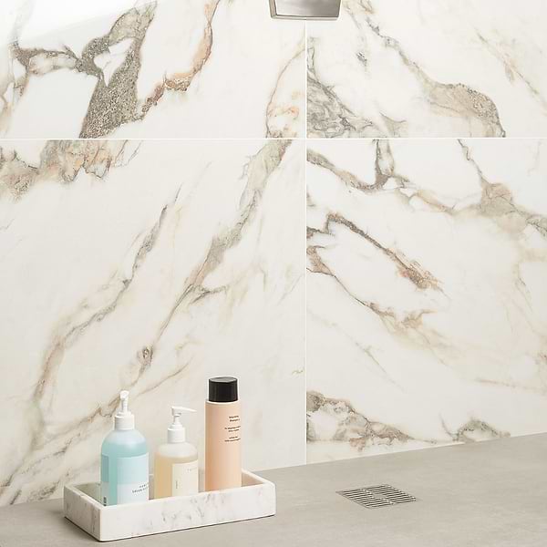 DreamStone Calacatta Rustico 24x24 Polished Porcelain Tile
