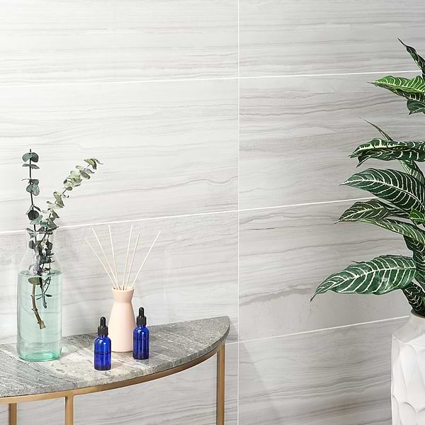 DreamStone Luminus White 12x24 Polished Porcelain Tile