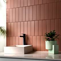 Roller Terracotta 3x11 Matte Porcelain Subway Tile