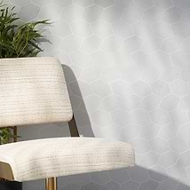 Bond Palladium Light Gray Foliage Matte Porcelain Mosaic Tile Bond Palladium Light Gray Foliage Matte Porcelain Mosaic Tile