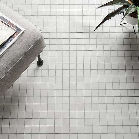 Clay Delight Gray 2x2 Matte Porcelain Mosaic