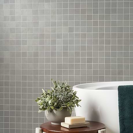 Clay Fancy Gray 2x2 Matte Porcelain Mosaic