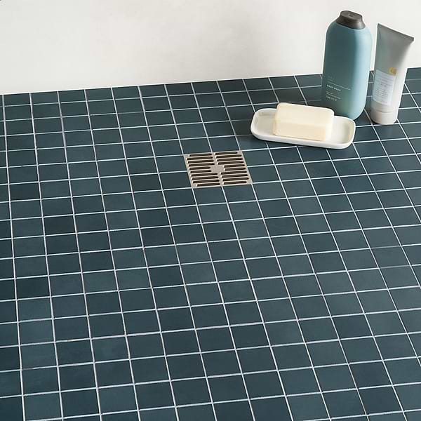 Clay Karma Blue 2x2 Matte Porcelain Mosaic