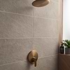 Era Caramel Brown 12x24 Limestone Look Matte Porcelain Tile