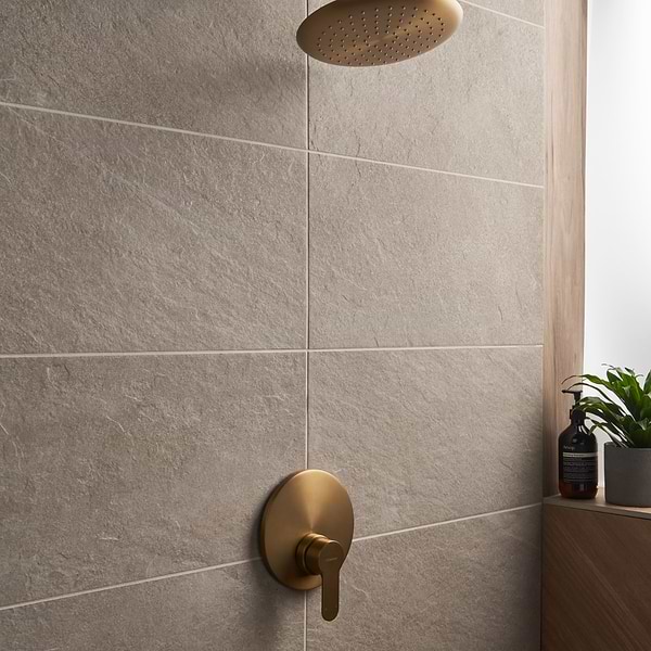 Era Caramel Brown 12x24 Limestone Look Matte Porcelain Tile
