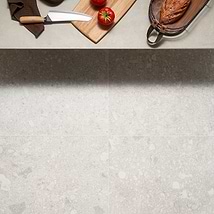 Rizo Silver Beige 24x24 Terrazzo Look Matte Porcelain Tile