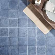 Alesso Indigo Blue 8x8 Matte Porcelain Tile