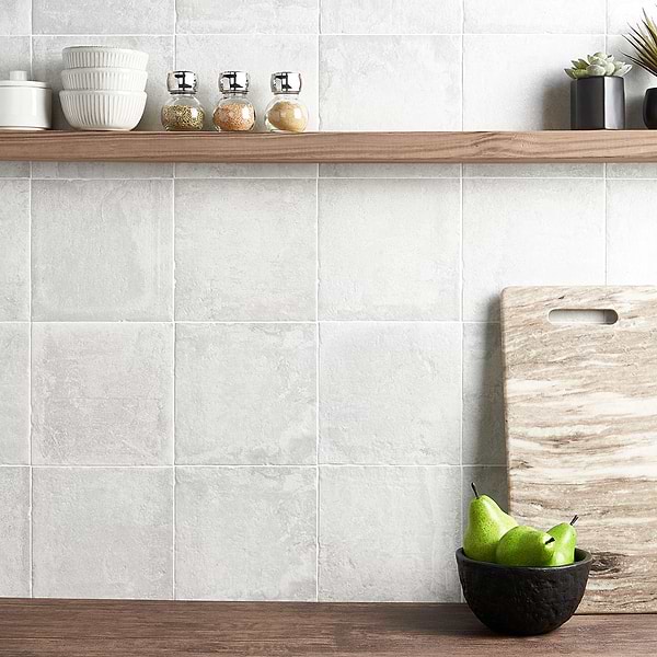 Alesso Perla Gray 8x8 Matte Porcelain Tile