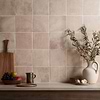 Mediterra Terra Cream 8x8 Matte Porcelain Tile by Angela Harris; in Light Terracotta Porcelain; for Backsplash, Bathroom Floor, Bathroom Wall, Commercial Floor, Floor Tile, Kitchen Floor, Kitchen Wall, Outdoor Floor, Outdoor Wall, Pool Tile, Shower Floor, Shower Wall, Wall Tile; in Style Ideas Contemporary, Cottage, Mediterranean, Rustic, Transitional; released 2025; new, trends