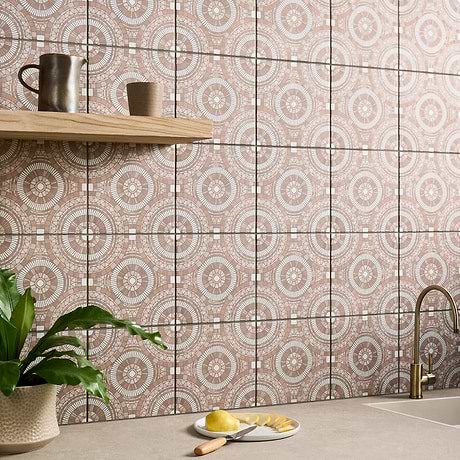 Basilico Terracotta 8x8 Matte Porcelain Tile