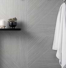 Enso Gray 24x48 Ribbed Matte Fluted Porcelain Wood Look Tile