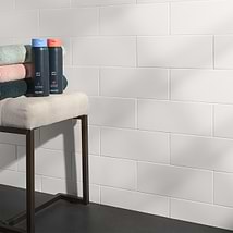 Zeal White 5x12 Matte Porcelain Tile