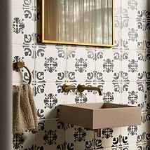 Saltillo Bell Blue 9x9 Matte Porcelain Tile