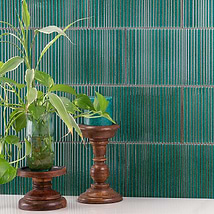 Arden Cozumel Teal Green 6x10 Glossy Porcelain Tile
