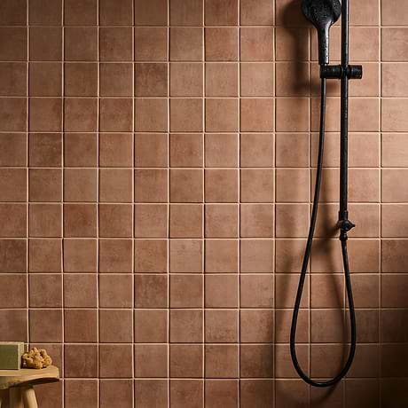 Morocco Terracotta 4x4 Square Matte Porcelain Tile