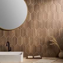 Morocco Willow Brown 4x8 Picket Matte Porcelain Tile