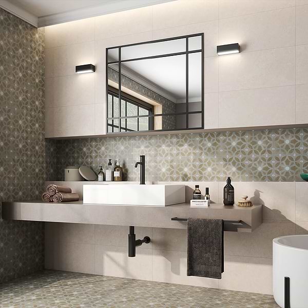 Bella Louvre 8x8 Glazed Porcelain Tile 
