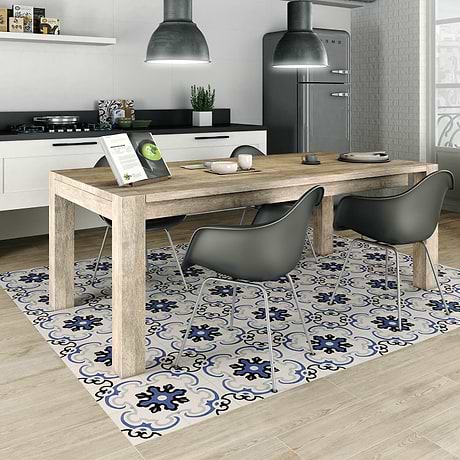 Encaustic Look Porcelain Tile for Backsplash,Kitchen Floor,Kitchen Wall,Bathroom Floor,Bathroom Wall,Shower Wall,Shower Floor,Outdoor Floor,Outdoor Wall,Commercial Floor