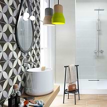 Bella Saatchi Gray 9x9 Matte Porcelain Tile