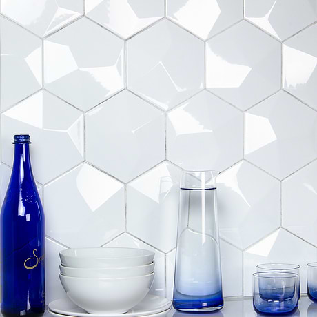 3D Ceramic Tile for Backsplash,Kitchen Wall,Bathroom Wall,Shower Wall