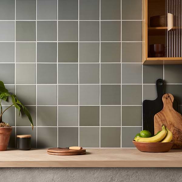 Born Sage Green 5x5 Matte Porcelain Tile