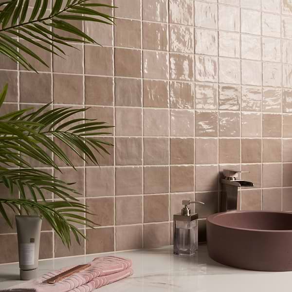 Portmore Taupe 4x4 Glazed Ceramic Tile