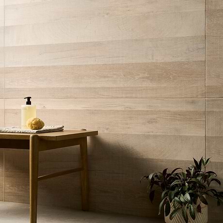 Kenridge Waves Maple Brown 24x48 Wood Look Matte Porcelain Tile