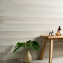 Kenridge Waves White 24x48 Wood Look Matte Porcelain Tile