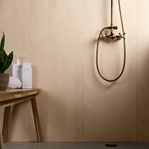 Briona Almond Brown 18x48 Textured Wood Look Matte Ceramic Tile