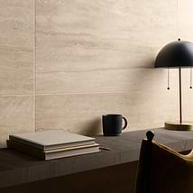 Ivory Travertine Premium 18x36 Vein Cut Filled Honed Tile