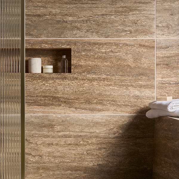 Travertine Striato 18x36 Honed & Filled Travertine Tile