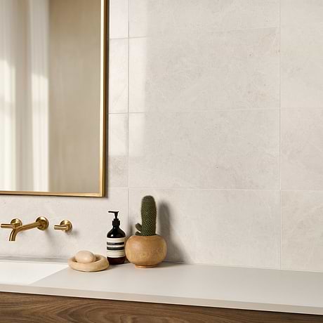 Vanilla Warm White 12x24 Polished Marble Tile
