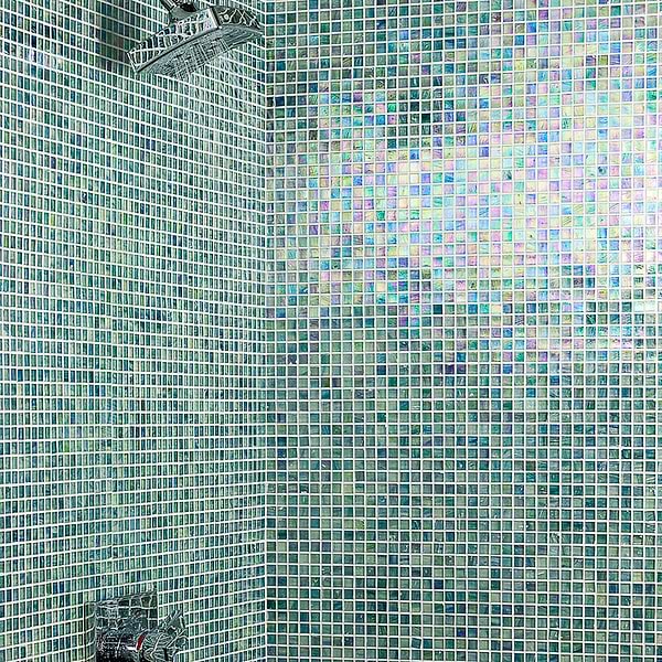 Celeste Summery Bloom Glass Tile