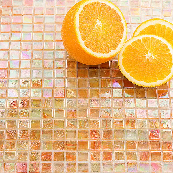 Celeste Citrus Blast Glass Tile 