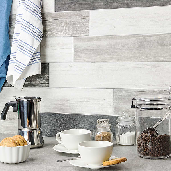 Copse White 4x24 Porcelain Tile 