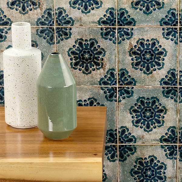 Angela Harris Dunmore Vechio Décor 8x8 Ceramic Tile